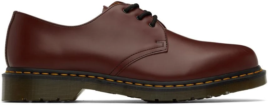 商品Dr. Martens|Red 1461 Smooth Leather Derbys,价格¥483,第1张图片