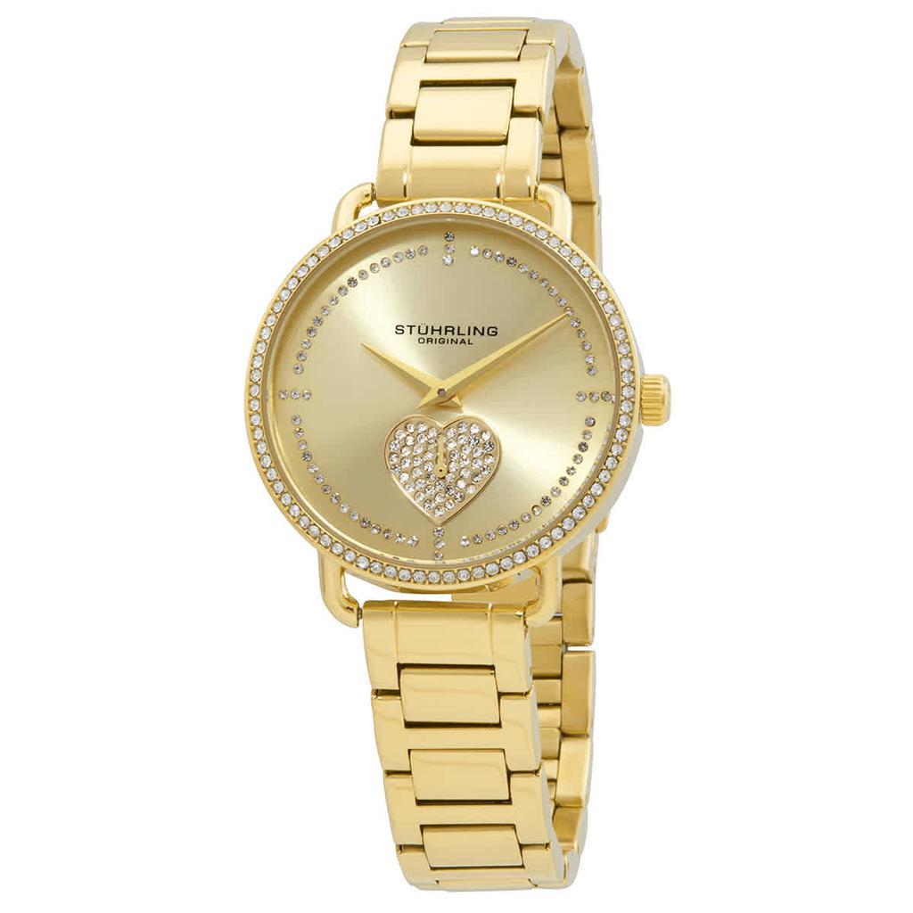 商品Stuhrling Original|Vogue Gold-tone Dial Ladies Watch M15638,价格¥701,第1张图片