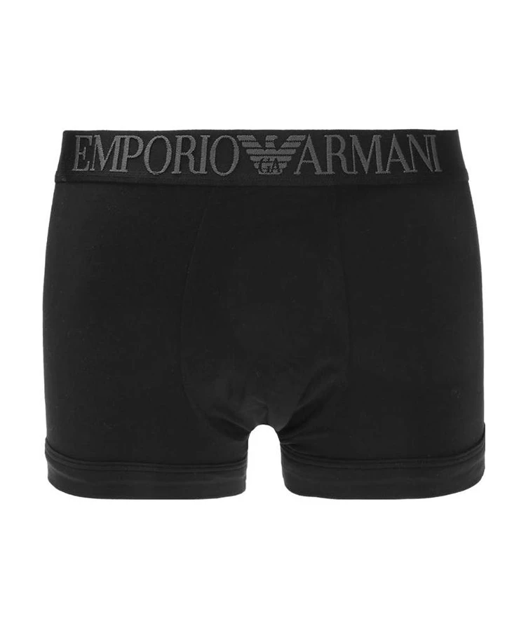 商品Emporio Armani|EMPORIO ARMANI 黑色男士内裤 1113899P511-20,价格¥251,第1张图片