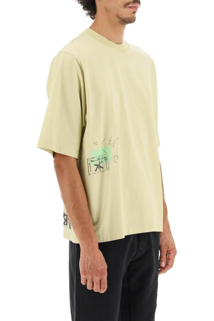 商品Stone Island|GRAPHIC-PRINTED T-SHIRT,价格¥1128,第3张图片详细描述