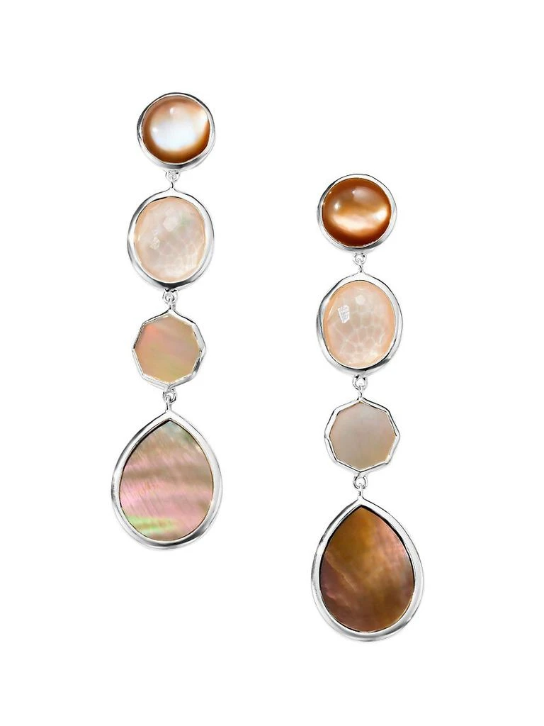 商品Ippolita|Polished Rock Candy Ondine Sterling Silver & Multi-Stone Drop Earrings,价格¥5408,第1张图片