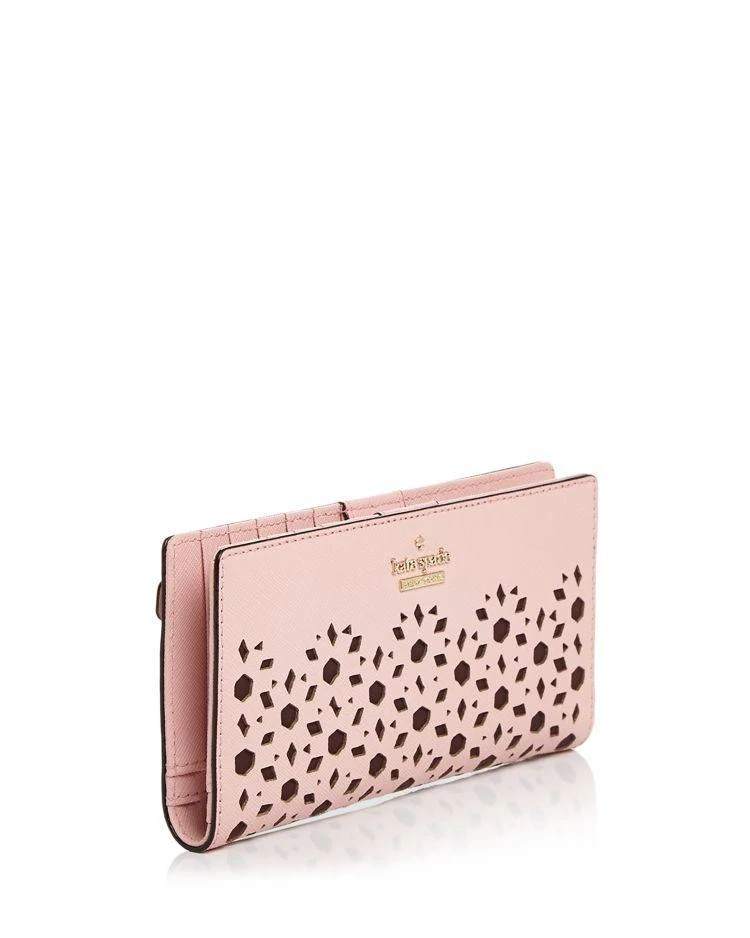 商品Kate Spade|Cameron Street Stacy Perforated Leather Wallet,价格¥719,第3张图片详细描述