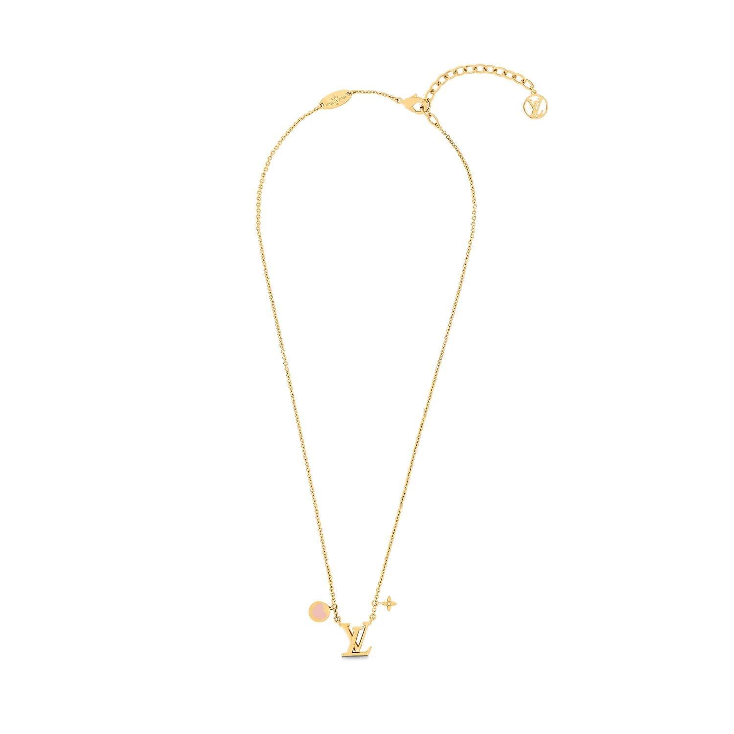 商品Louis Vuitton|【预售】 LV路易威登 25春夏 女士 吊坠 LV ICONIC HEART 项链 M01424 ,价格¥4844,第1张图片