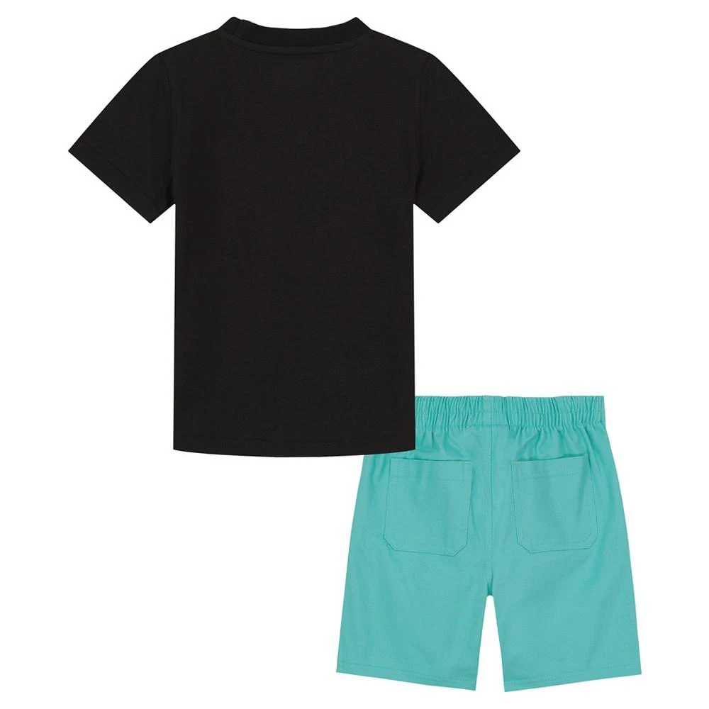 商品KIDS HEADQUARTERS|Baby Boys T Shirt and Twill Shorts, 2 Piece Set,价格¥171,第2张图片详细描述