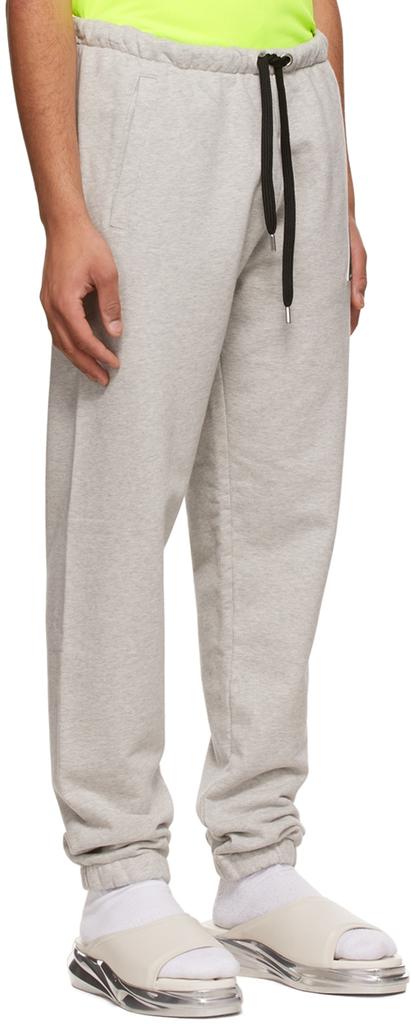 Grey Cotton Lounge Pants商品第2张图片规格展示