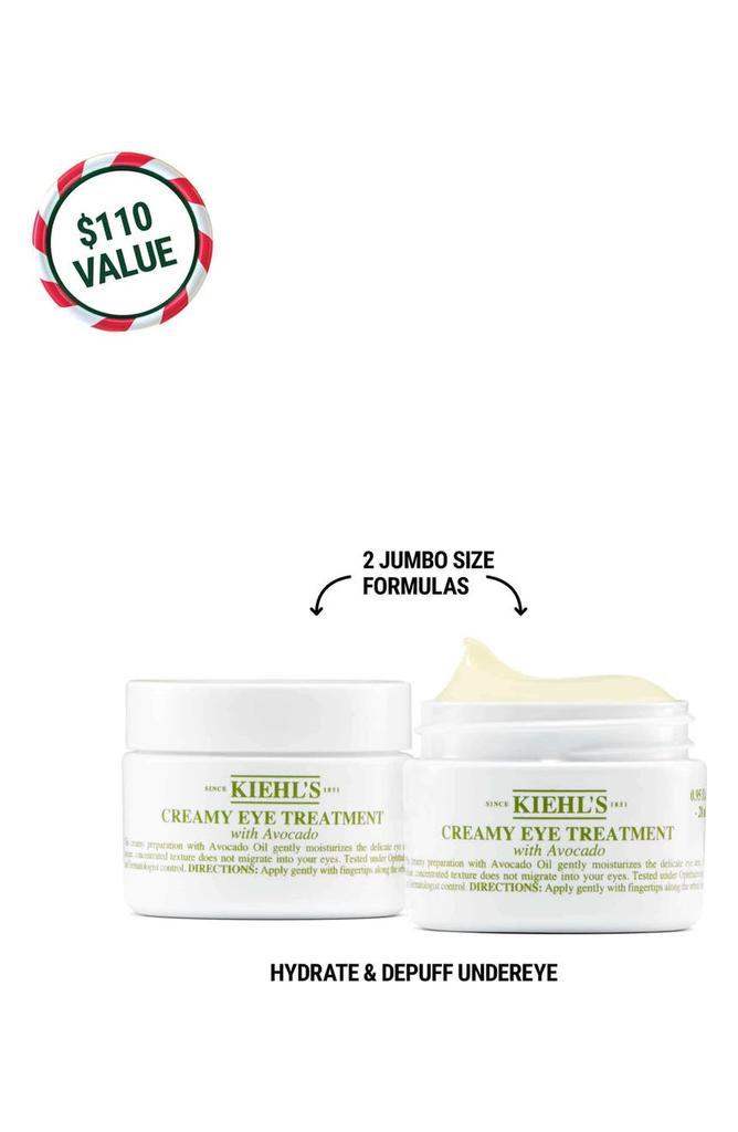 商品Kiehl's|Creamy Eye Treatment with Avocado Nourishing Eye Cream Set USD $110 Value,价格¥487,第6张图片详细描述