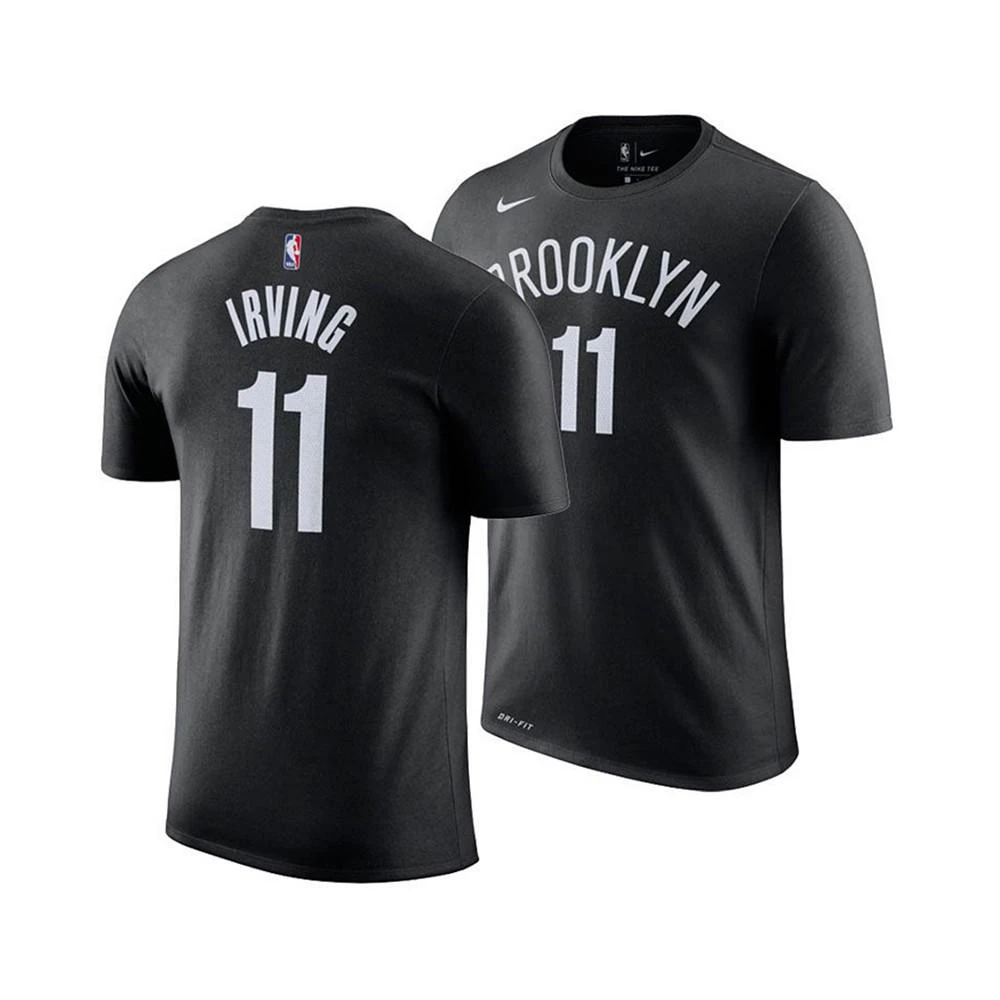 商品NIKE|Men's Kyrie Irving Brooklyn Nets Icon Player T-Shirt NBA T恤,价格¥263,第1张图片
