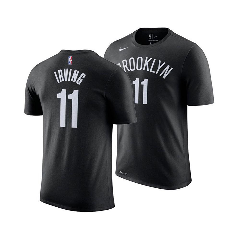 商品NIKE|Men's Kyrie Irving Brooklyn Nets Icon Player T-Shirt NBA T恤,价格¥258,第1张图片