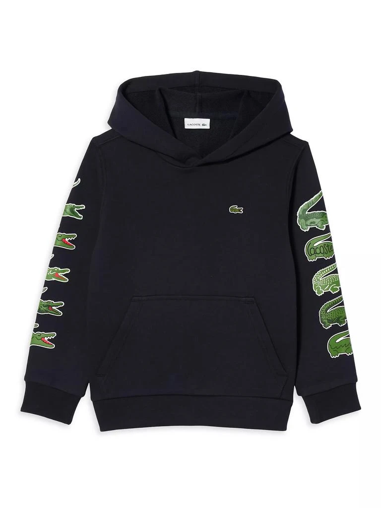 商品Lacoste|Little Boy's & Boy's Croc Sleeves Hoodie,价格¥510,第1张图片