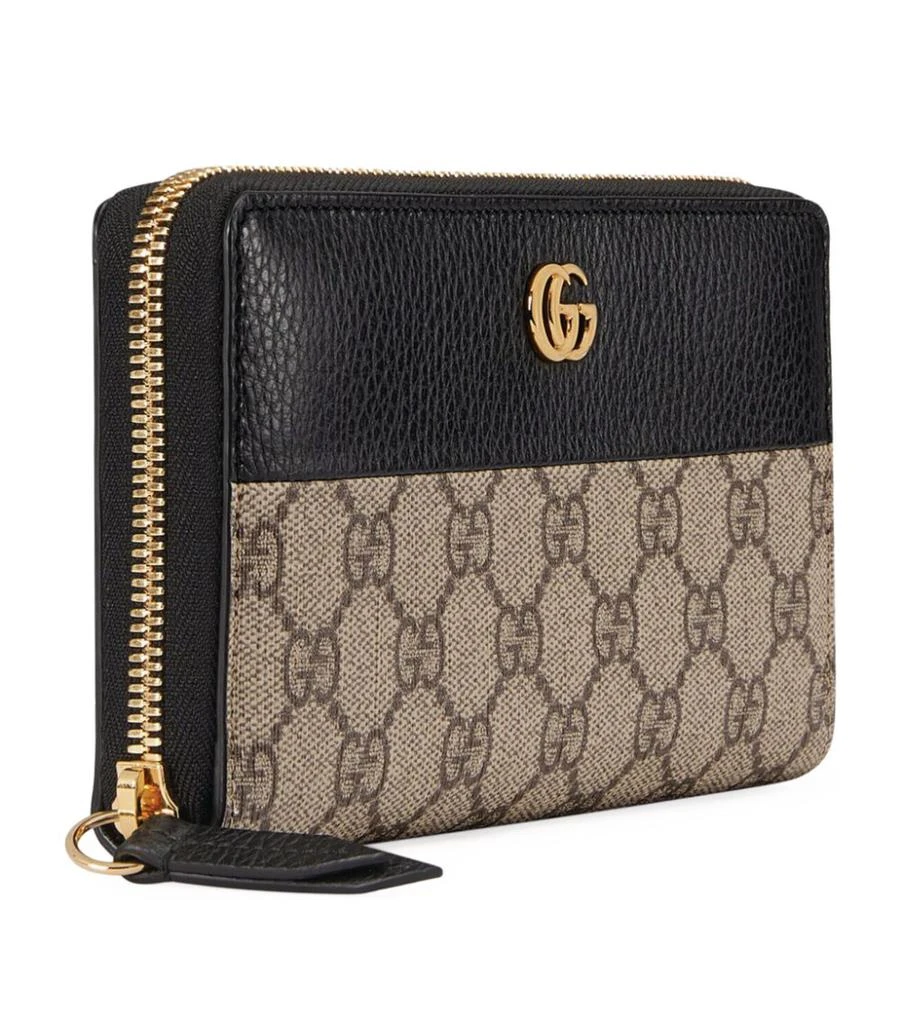 商品Gucci|Canvas GG Marmont Zip-Up Wallet,价格¥4206,第3张图片详细描述