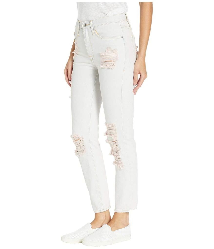 商品Juicy Couture|Pink Pigment Distressed Girlfriend Jeans,价格¥303,第2张图片详细描述