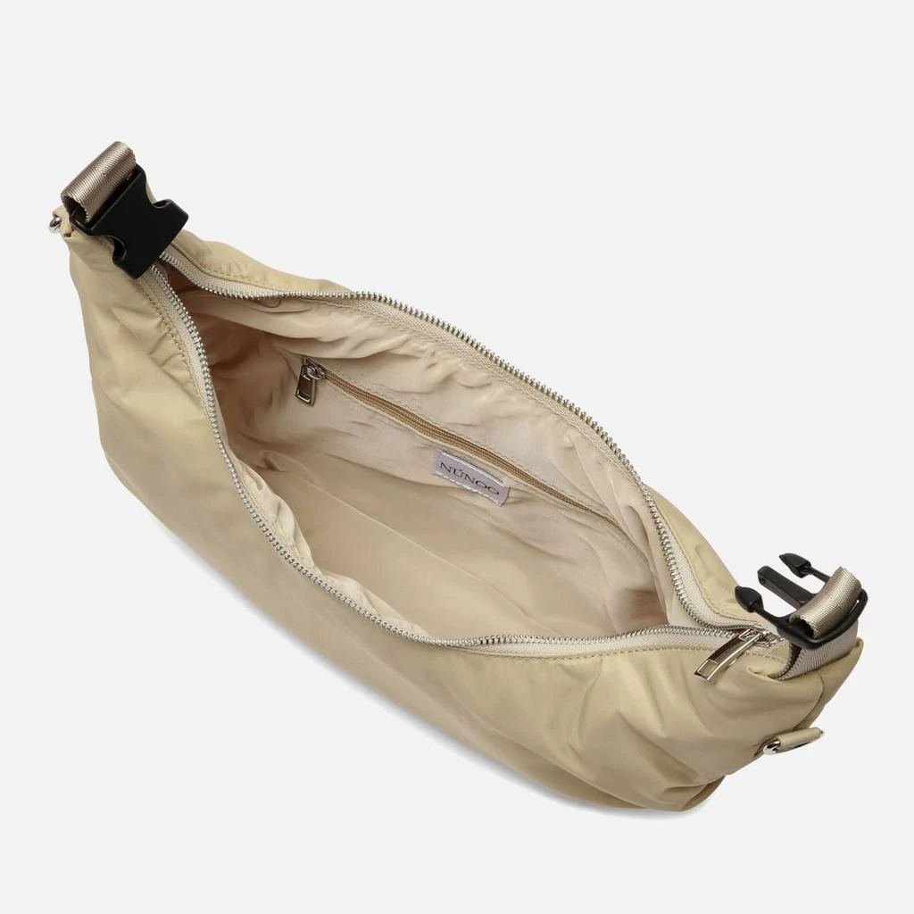 商品Nunoo|Núnoo Women's Dagmar Lock Recycled Nylon Bag - Beige,价格¥334,第4张图片详细描述