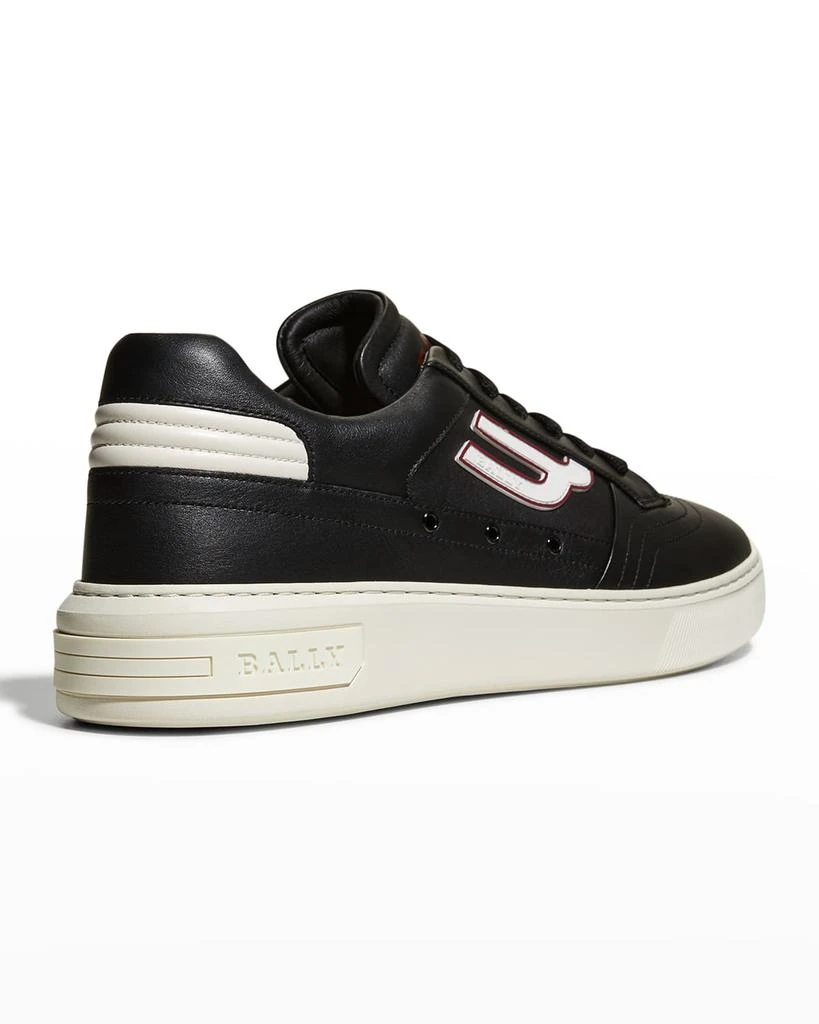 商品Bally|Men's Triumph Leather Low-Top Sneakers,价格¥4662,第3张图片详细描述