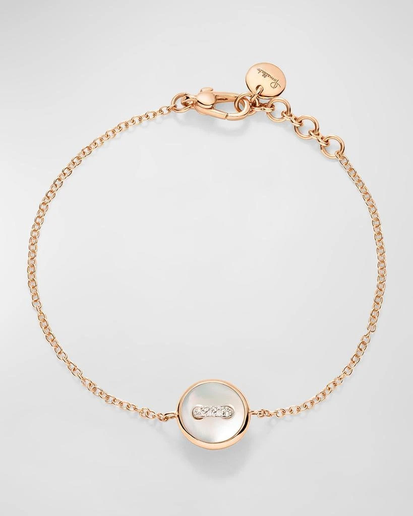 商品Pomellato|18K Rose Gold Dot Malachite and Mother of Pearl Bracelet,价格¥17610,第1张图片