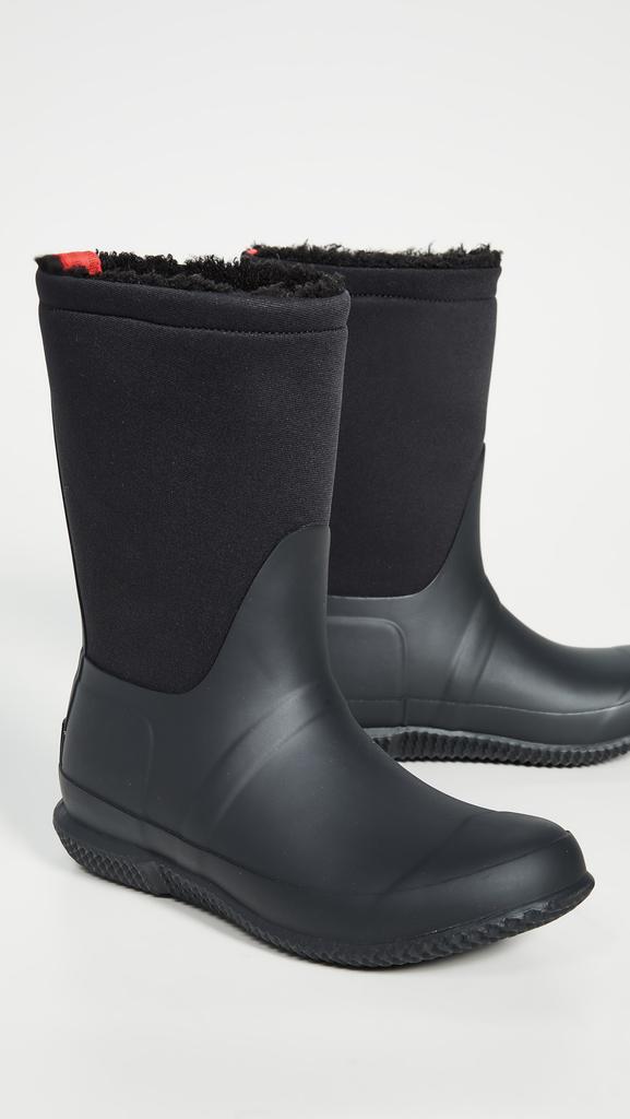 Hunter Boots Original 翻卷靴筒羊羔绒靴子商品第5张图片规格展示