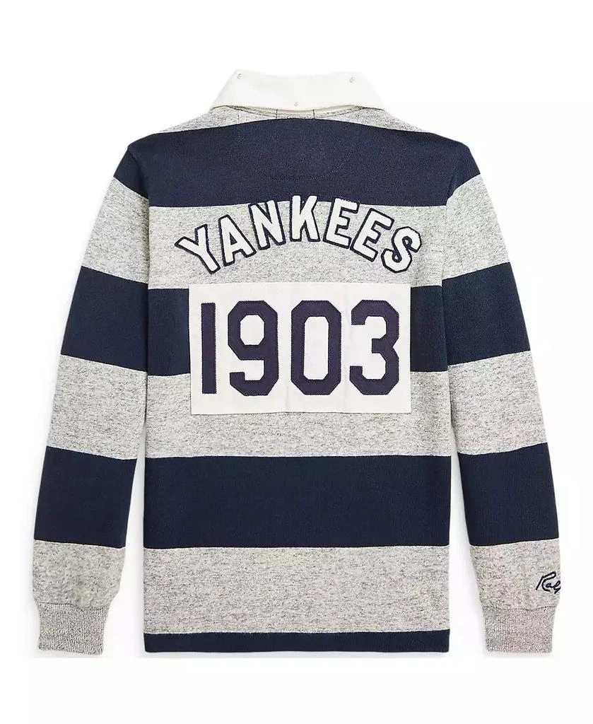 商品Ralph Lauren|Big Boys Yankees Rugby Shirt,价格¥707,第3张图片详细描述