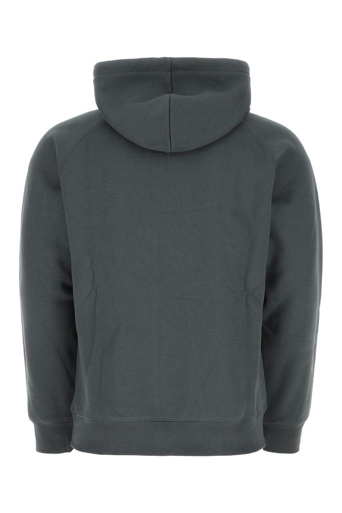 商品Carhartt WIP|Dark green cotton blend sweatshirt,价格¥582,第1张图片