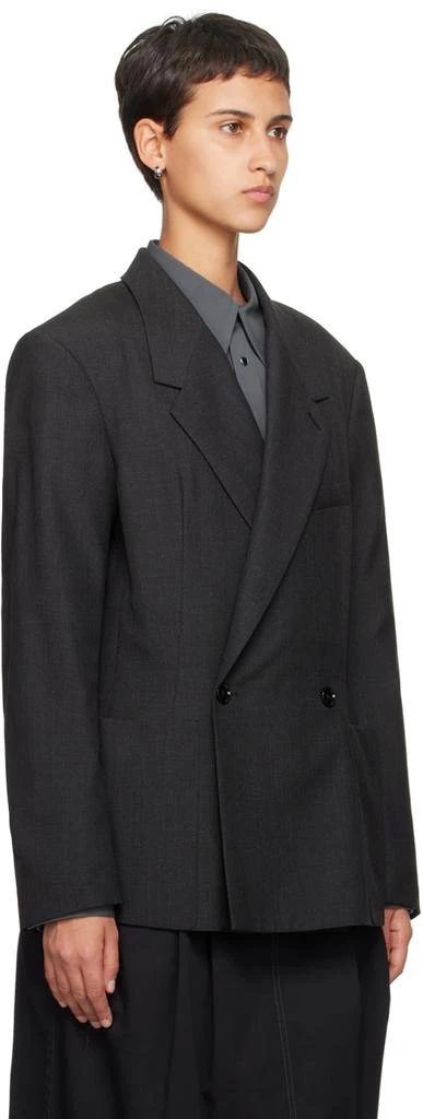 商品Lemaire|Gray Soft Tailored Blazer,价格¥7456,第2张图片详细描述