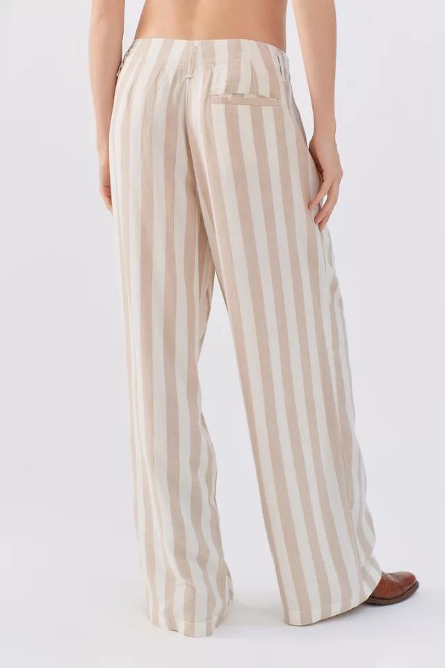 商品Urban Outfitters|UO Nothing But Business Linen Striped Trouser,价格¥148,第6张图片详细描述