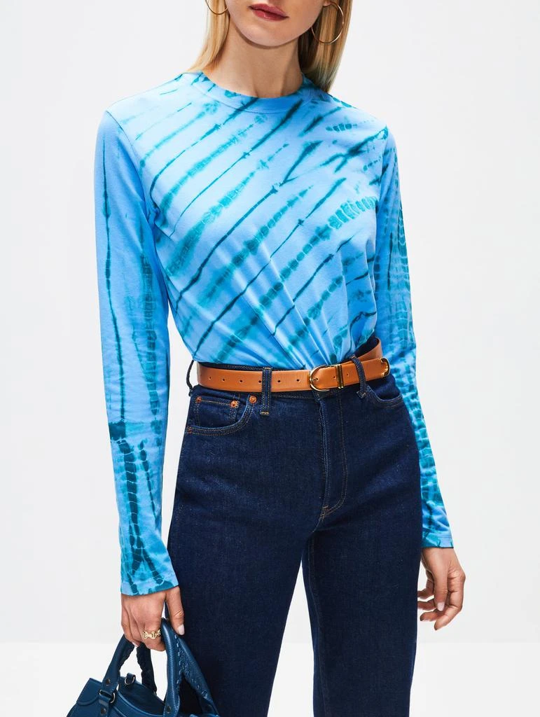 商品Proenza Schouler|Tie Dye Long Sleeve T Shirt,价格¥373,第3张图片详细描述