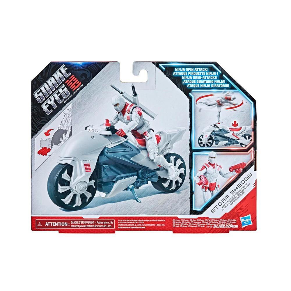 CLOSEOUT! Snake Eyes: Origins Storm Shadow with Stealth Cycle商品第4张图片规格展示