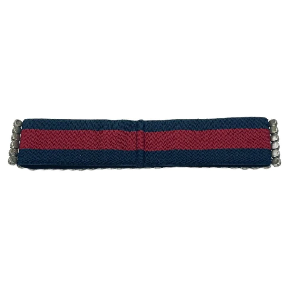 商品Gucci|Gucci Women's Web Elastic Headband with Crystals M/57,价格¥3754,第4张图片详细描述