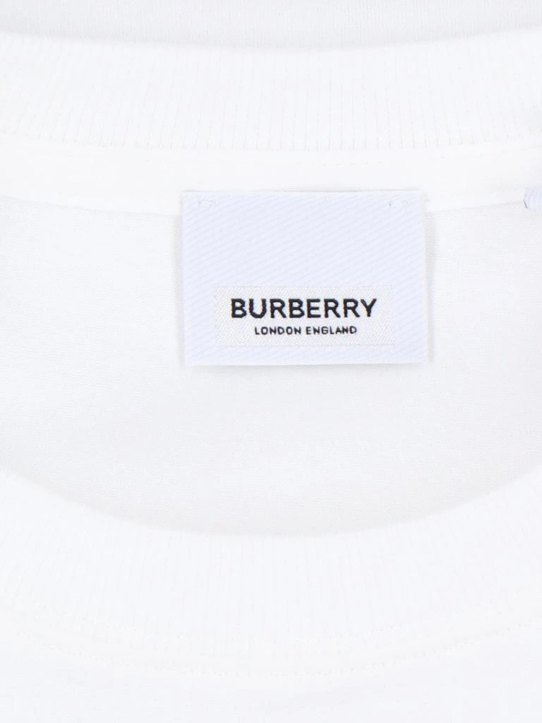 商品Burberry|Burberry Logo Motif Embroidered T-Shirt,价格¥2712,第5张图片详细描述
