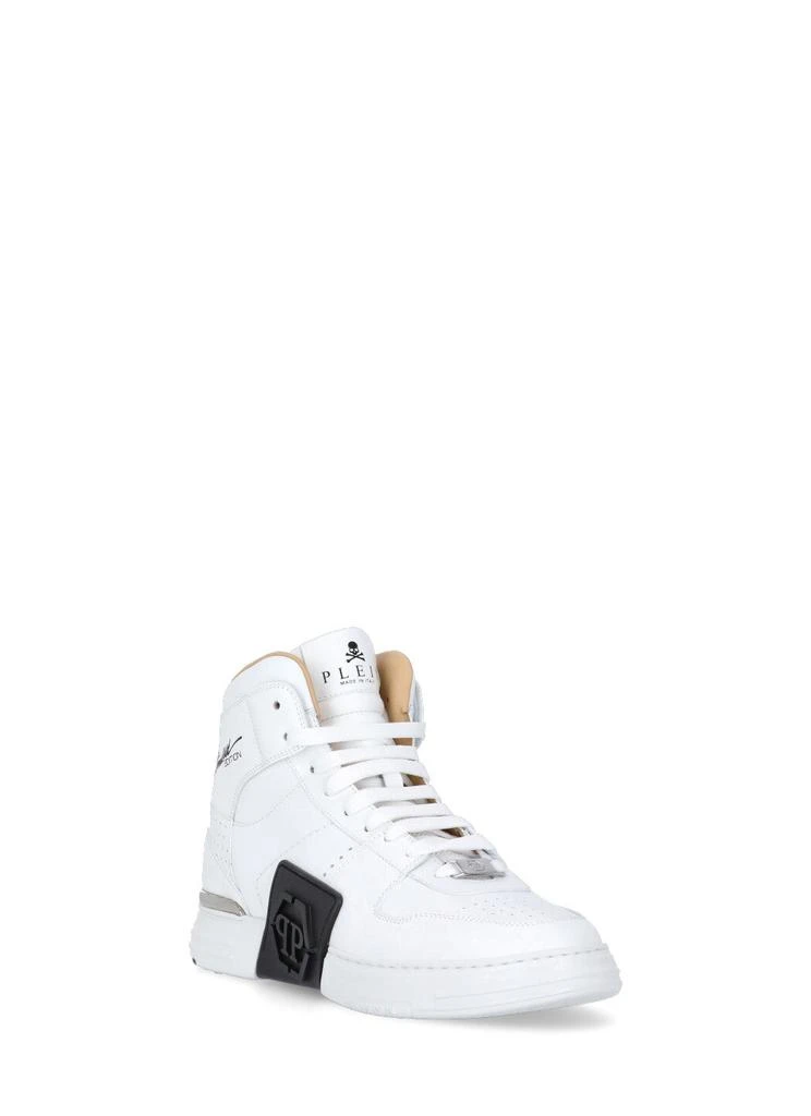 商品Philipp Plein|Philipp Plein Sneakers White,价格¥3157,第2张图片详细描述