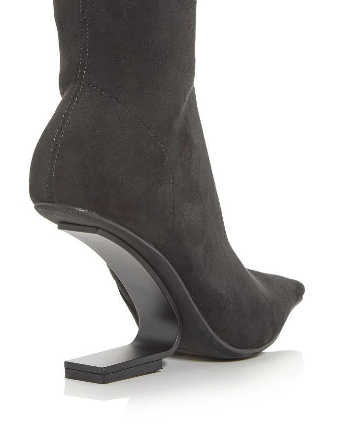 商品Jeffrey Campbell|Women's Compass Over the Knee High Heel Boots,价格¥1168,第5张图片详细描述