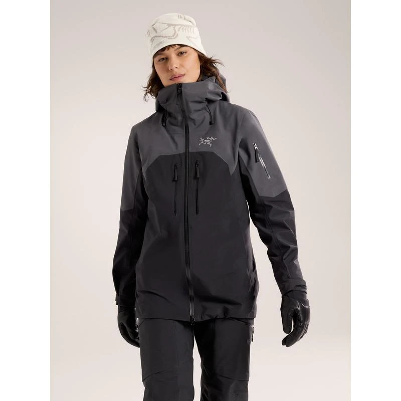 商品Arc'teryx|Arcteryx始祖鸟Rush系列女士石墨灰/黑色GORE‑TEX防风夹克,价格¥5442 描述
