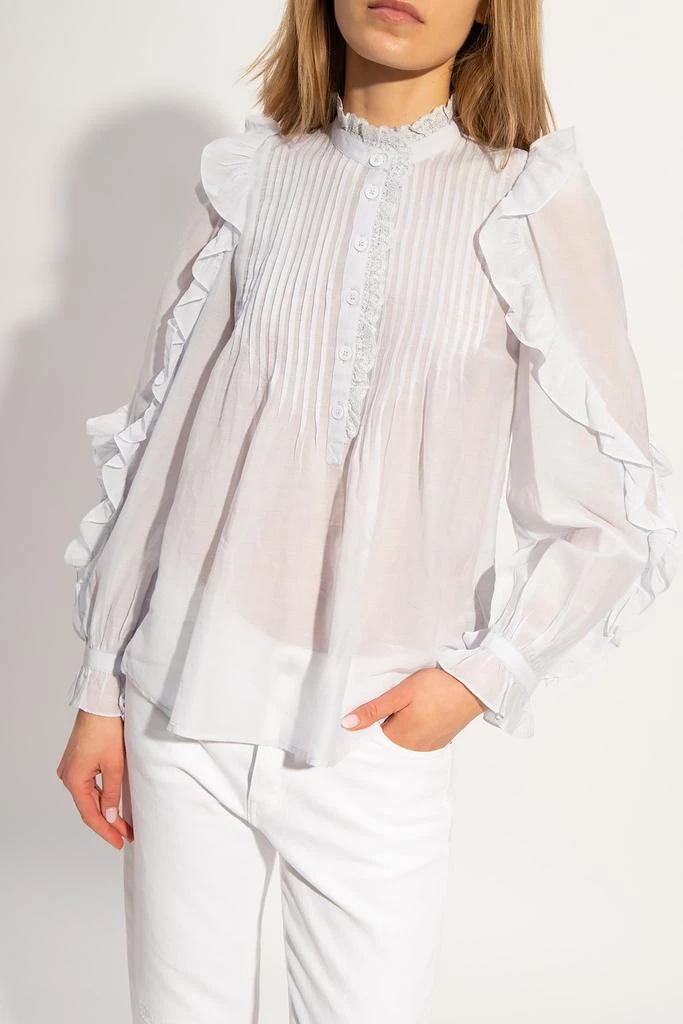 商品Zadig&Voltaire|Zadig & Voltaire Timmy Tomboy Ruffle Blouse,价格¥1932,第2张图片详细描述