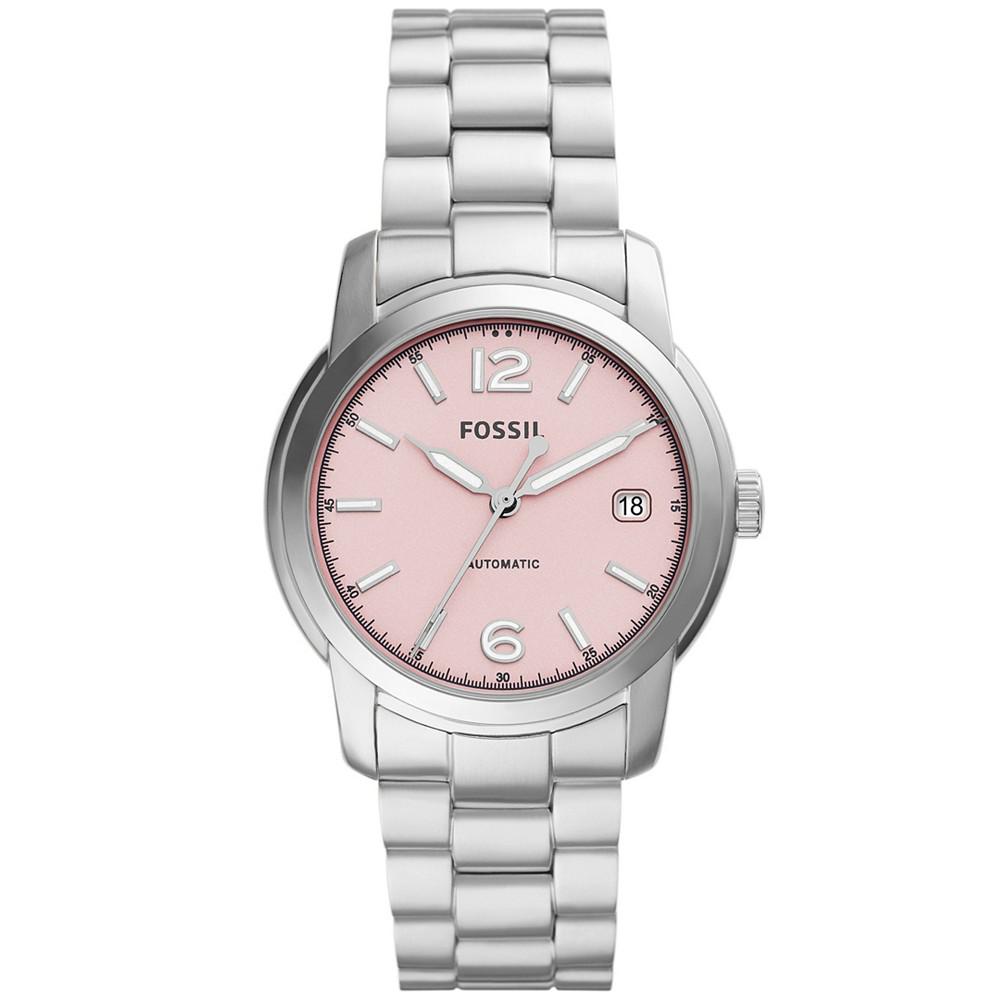 Women's Heritage Automatic Silver-Tone Stainless Steel Bracelet Watch 38mm商品第1张图片规格展示