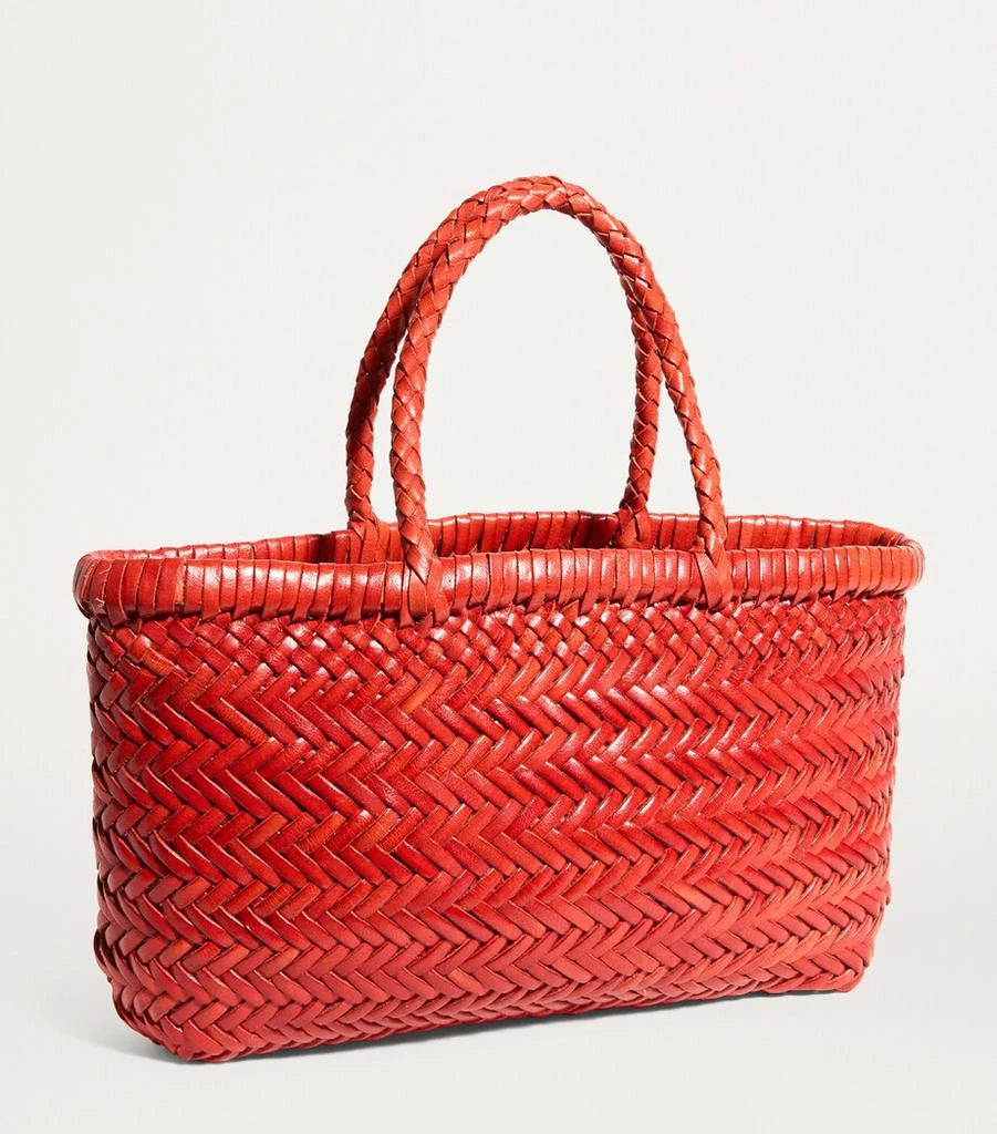 商品DRAGON DIFFUSION|Mini Leather Flat Gora Tote Bag,价格¥3699,第3张图片详细描述