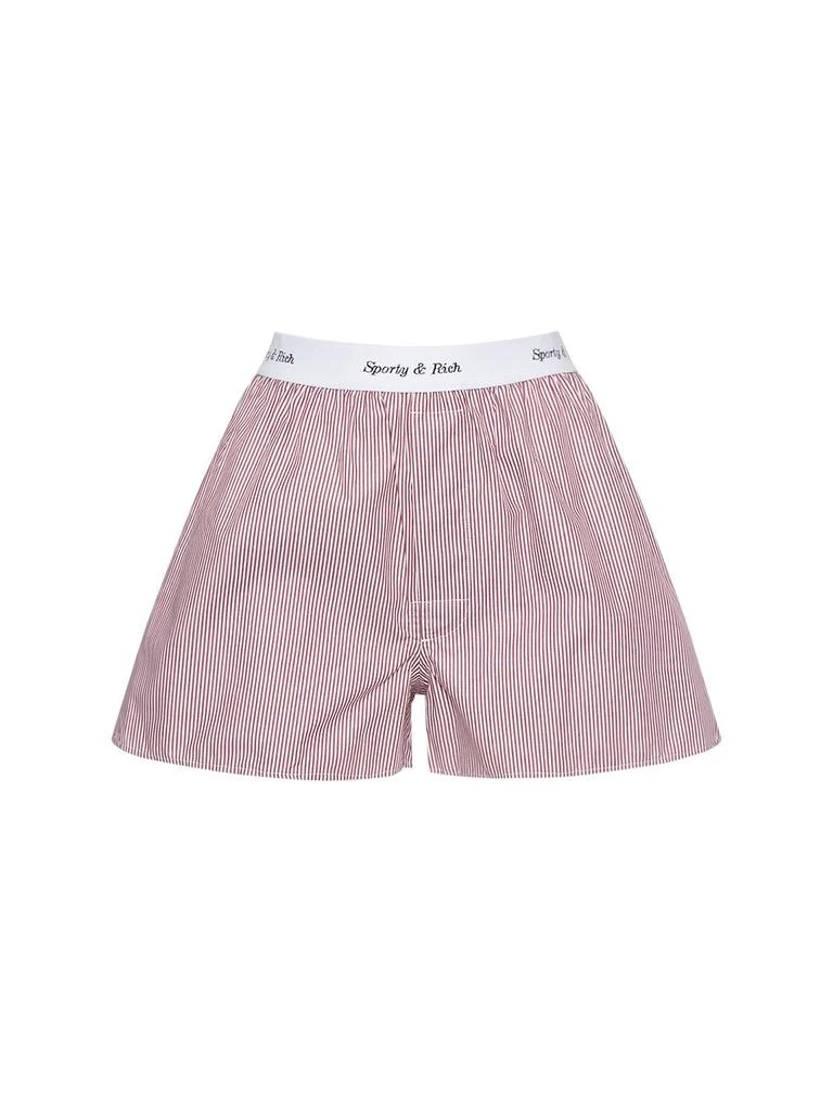 商品Sporty & Rich|Striped Boxer Shorts,价格¥718,第1张图片