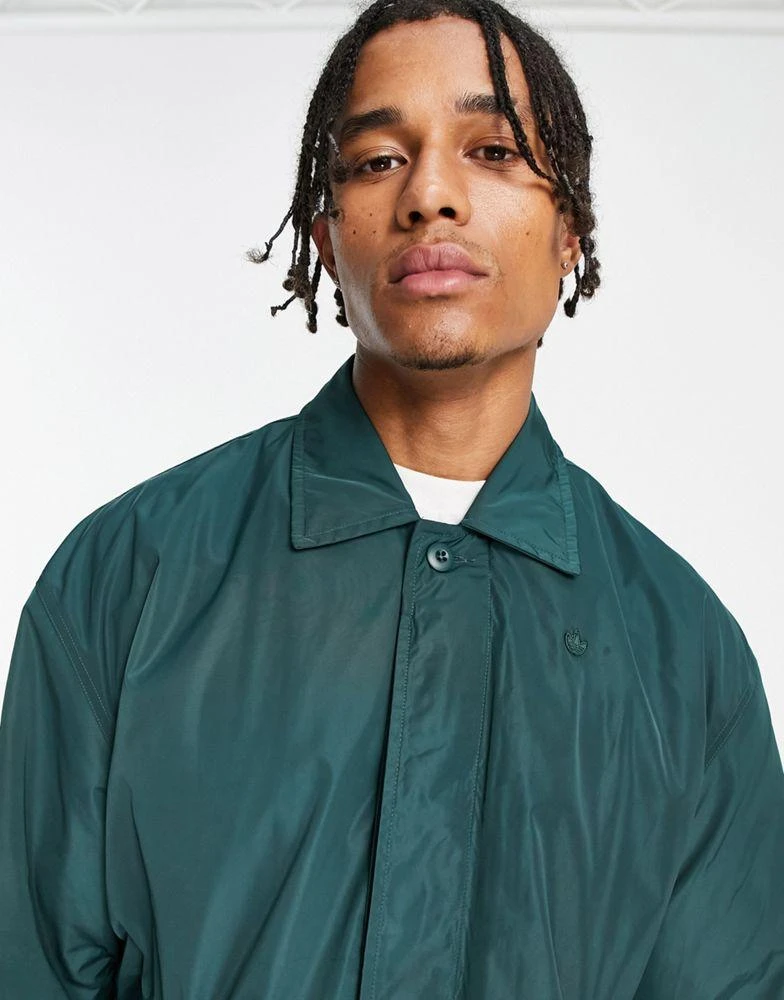 商品Adidas|adidas Originals adicolour jacket in mineral green,价格¥1108,第3张图片详细描述