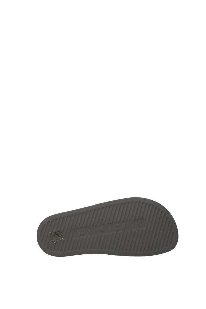 商品Balenciaga|Slippers and clogs Rubber Gray Black,价格¥2084,第5张图片详细描述