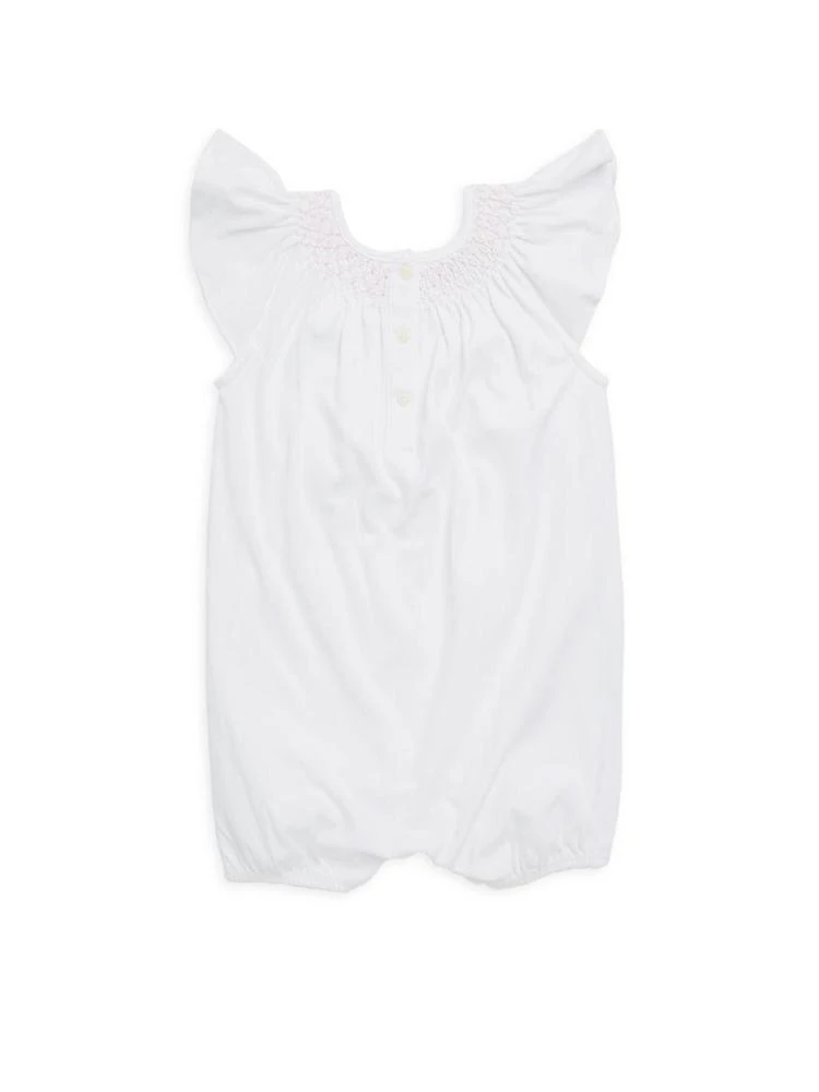 商品Ralph Lauren|Baby's Cotton Smocked One-Piece,价格¥154,第2张图片详细描述