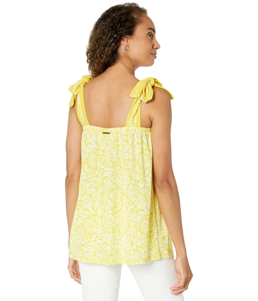 商品Michael Kors|Hippie Flower Border Top,价格¥132,第2张图片详细描述