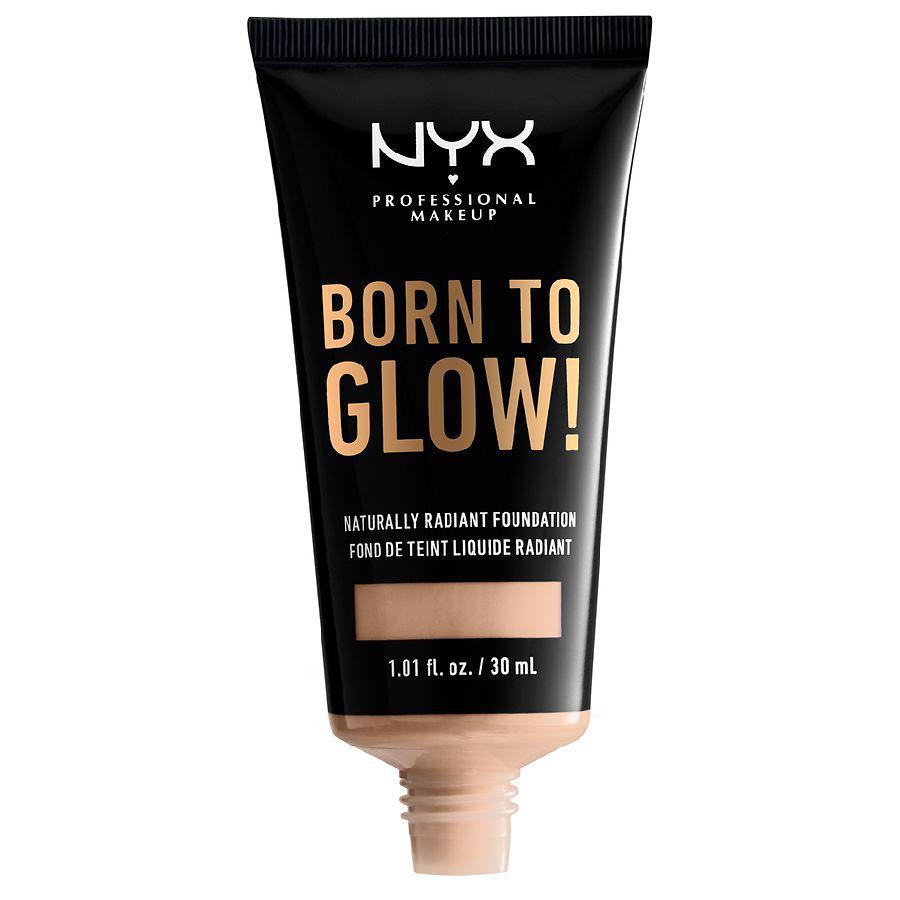 商品NYX Professional Makeup|Born To Glow! Naturally Radiant Foundation,价格¥39-¥74,第5张图片详细描述