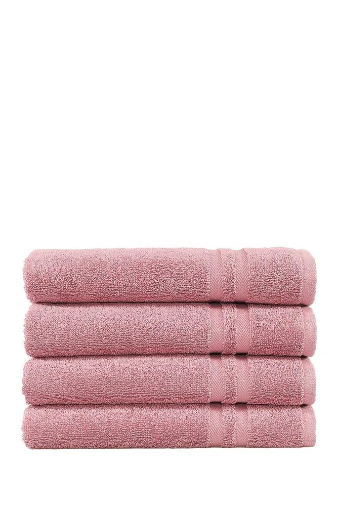 商品Linum Home Textiles|Denzi Hand Towels - Set of 4 - Tea Rose,价格¥148,第1张图片