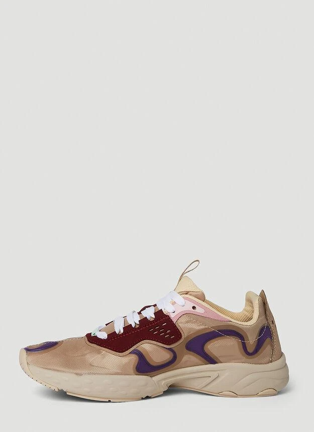 商品Acne Studios|Ribbon Logo Sneakers in Beige,价格¥1282,第3张图片详细描述