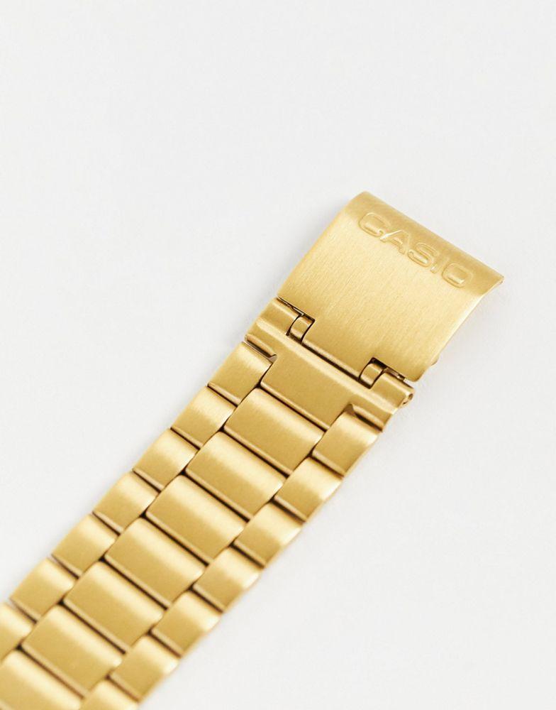 Casio A168WG-9EF gold plated digital watch商品第4张图片规格展示