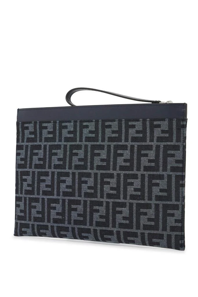 商品Fendi|ff jacquard medium flat pouch,价格¥2227,第2张图片详细描述