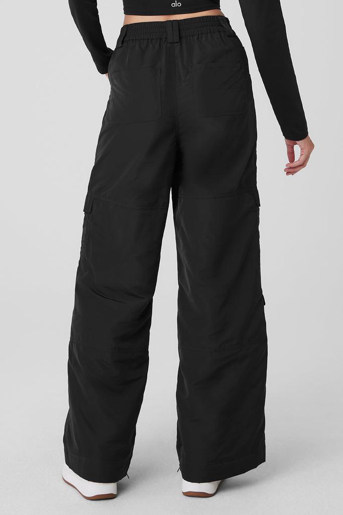 スキー Alo High-Waist Ski-Moto Puffer Pants High-Waist Ski-Moto Puffer Pant - Fog | ALO