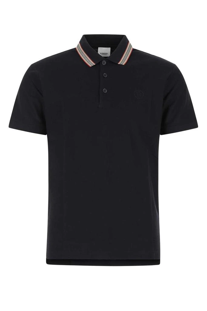 商品Burberry|Burberry Logo Embroidered Short-Sleeved Polo Shirt,价格¥2359,第1张图片