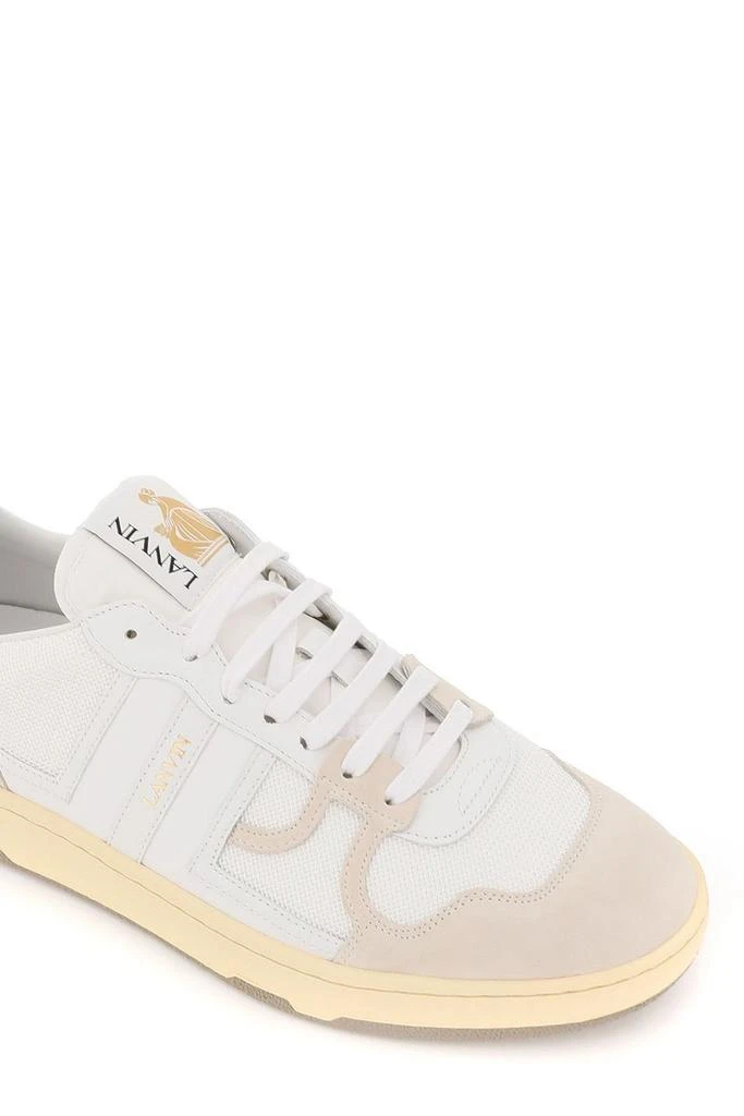 商品Lanvin|Lanvin Clay Lace-Up Sneakers,价格¥2633-¥3018,第5张图片详细描述