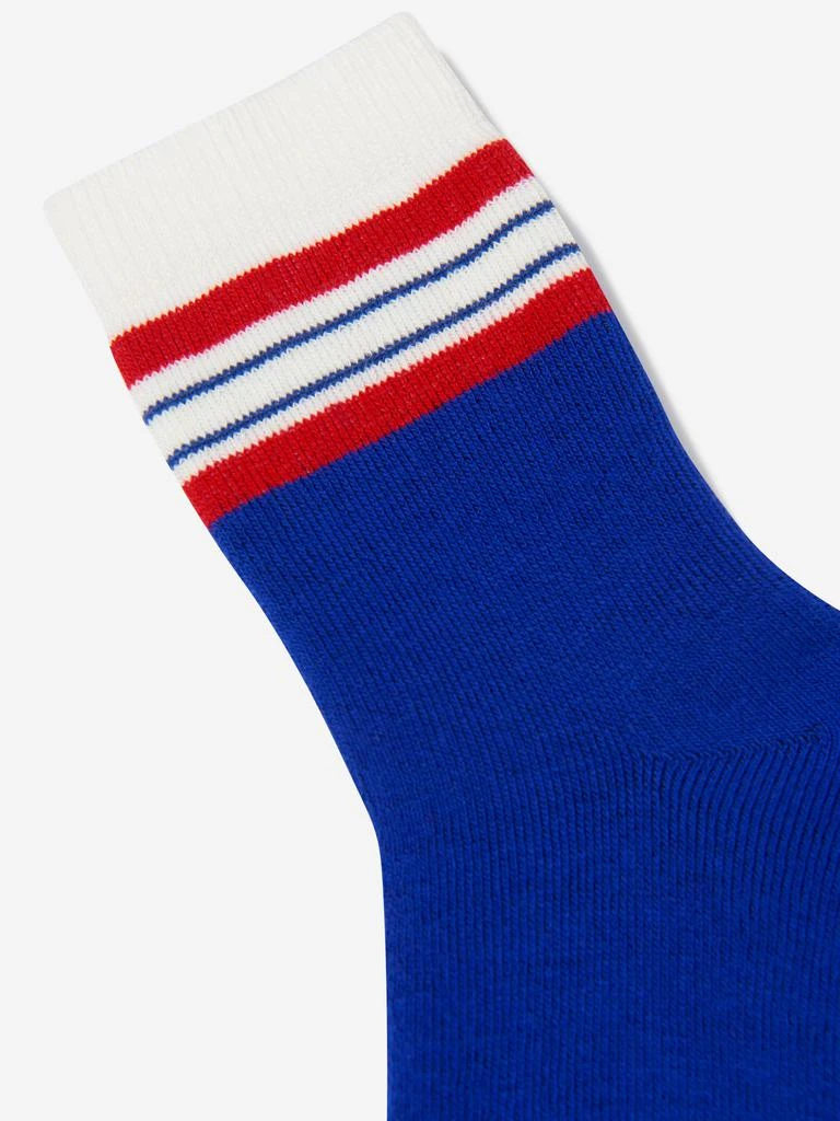 商品Gucci|Gucci Baby Interlocking G Socks in Blue,价格¥298,第4张图片详细描述