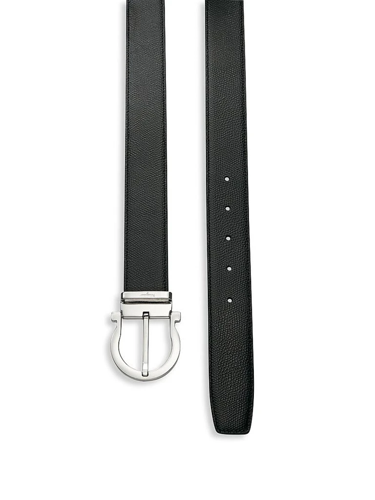 商品Salvatore Ferragamo|Gancio Buckle Adjustable Cut-to-Size Reversible Belt,价格¥3651,第3张图片详细描述