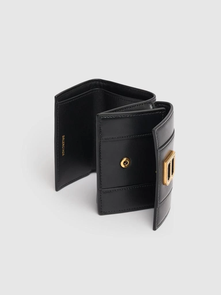 商品Balenciaga|Mini Hourglass Smooth Leather Wallet,价格¥4217,第3张图片详细描述
