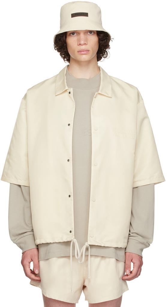 商品Essentials|Off-White Nylon Shirt,价格¥439,第1张图片